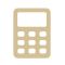 icon illustration of a calculator